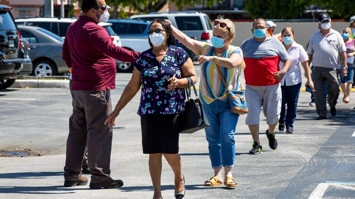 COVID-19: Florida registra cifra más alta de nuevas infecciones en casi dos semanas
