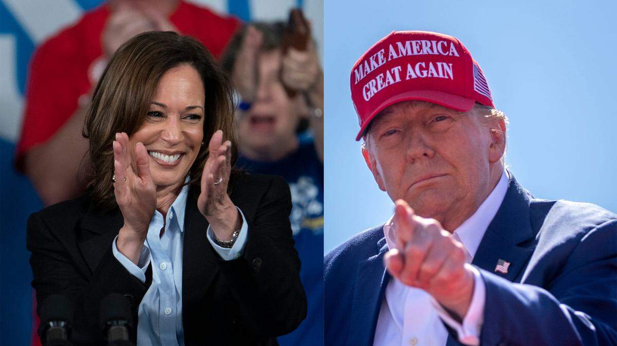 La vicepresidenta demócrata Kamala Harris, y el expresidente republicano Donald Trump se enfrentan este martes 10 de septiembre de 2024 en un debate que es clave para sus aspiraciones presidenciales.