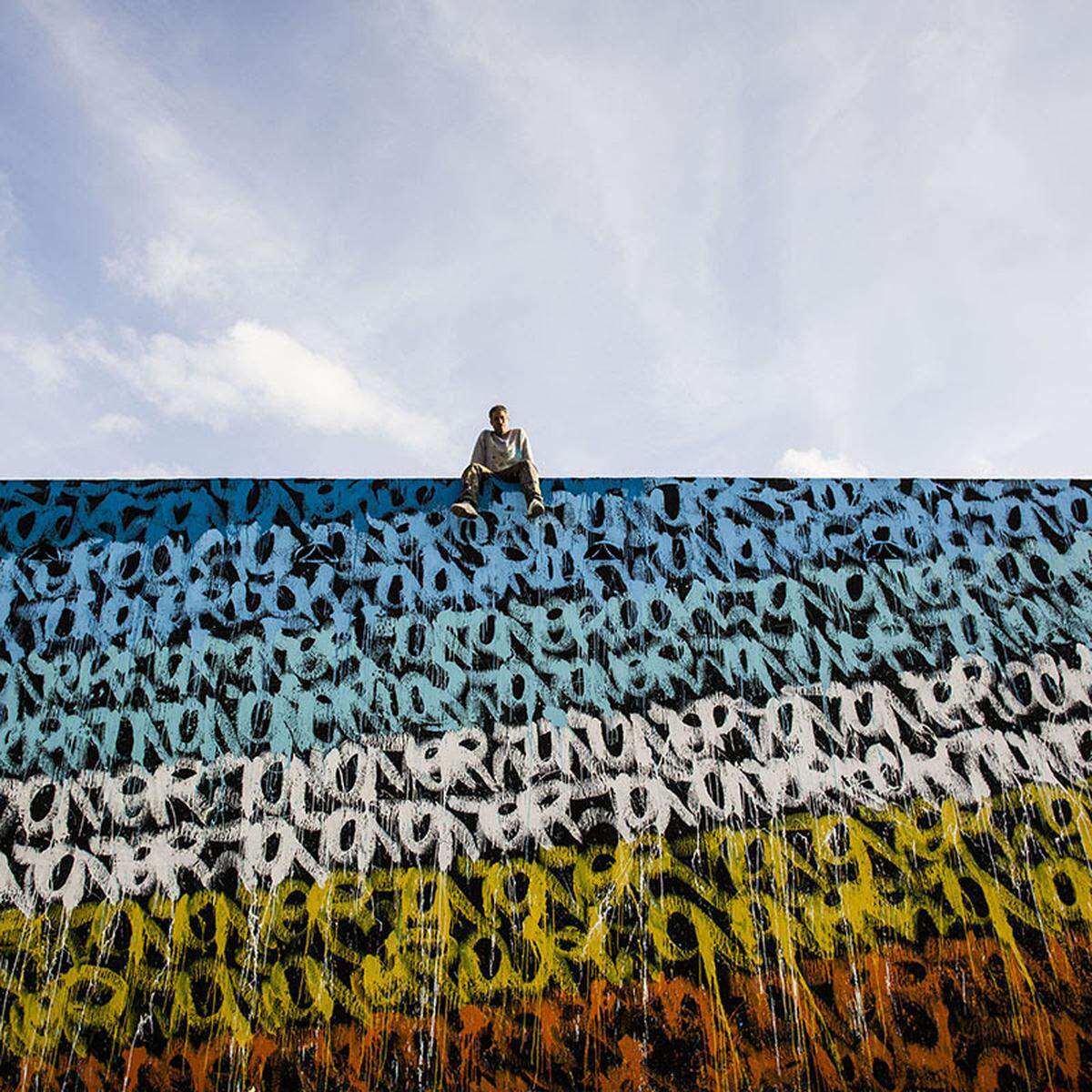 “Kevin’s Corner”, del artista JonOne. 59 x 79 in. (150x200cm)