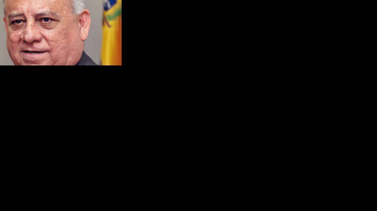 El embajador venezolano en España, Mario Isea Bohórquez. Foto tomada de embajadadevenezuela.es