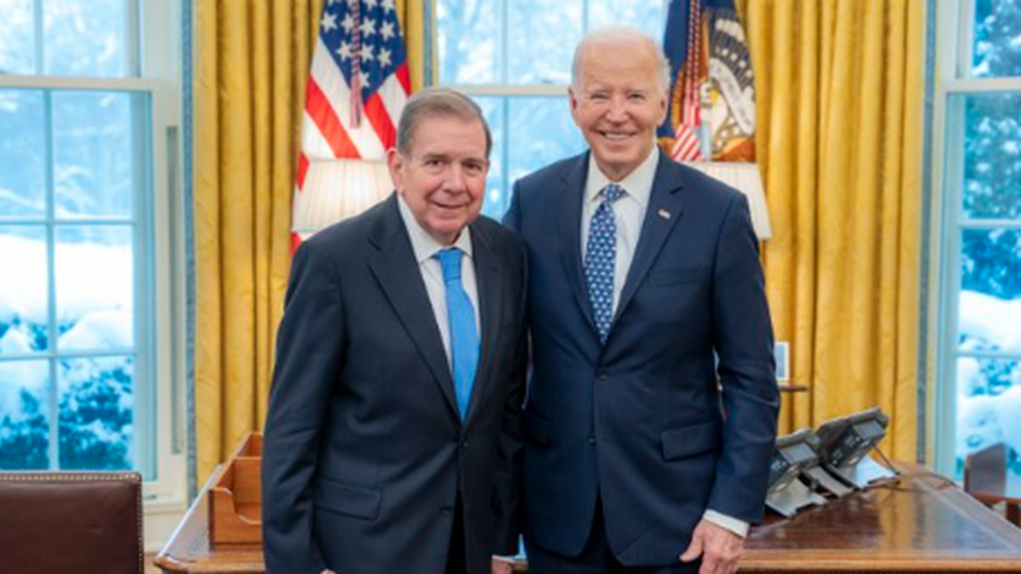 President Joe Biden met with Venezuela’s election winner Edmundo González Urrutia in Washington.