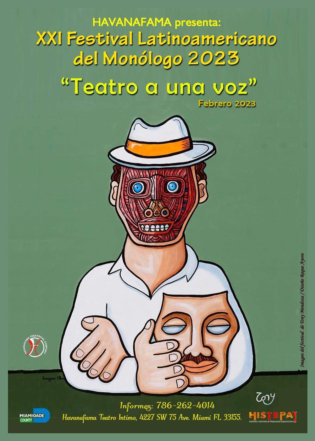 El afiche del festival fue realizado por Tony Mendoza