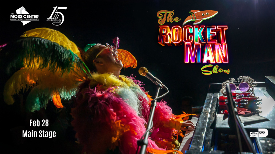 Música con The Rocket Man Show en el Moss Center.