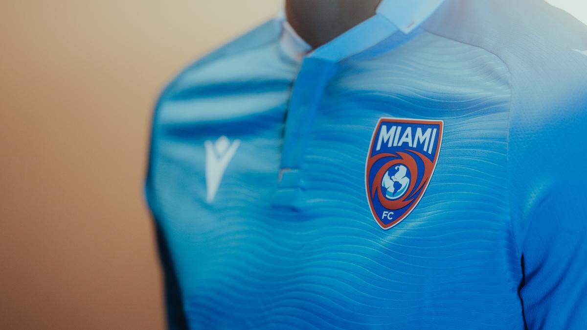 Camiseta del Miami FC para esta temporada 2022.