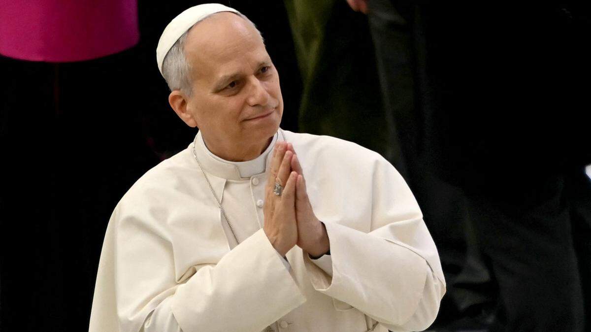 El papa León XIV durante la audiencia general semanal en el Aula Pablo VI del Vaticano, el 28 de enero de 2026.