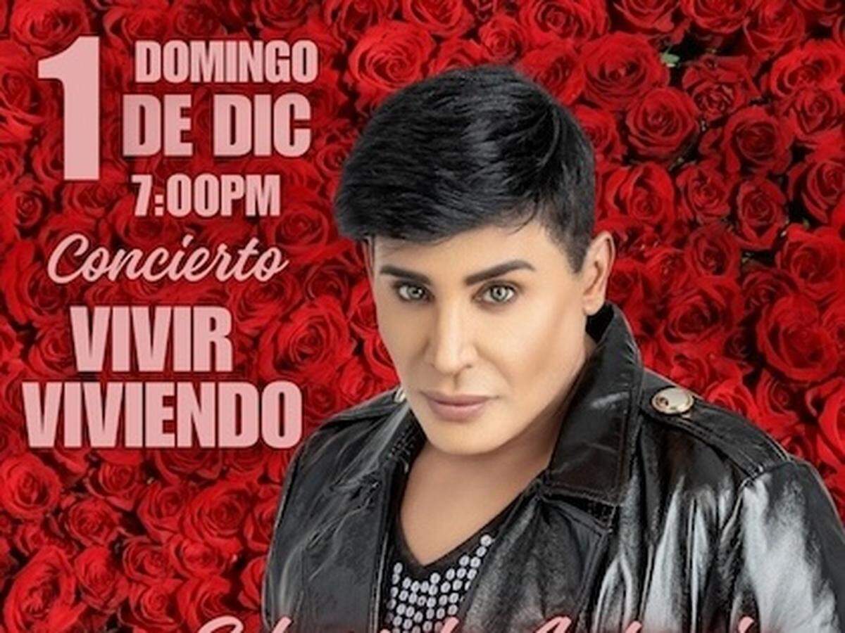 Eduardo Antonio, El Divo de Placetas, en concierto “Vivir viviendo” en el Teatro Trail.