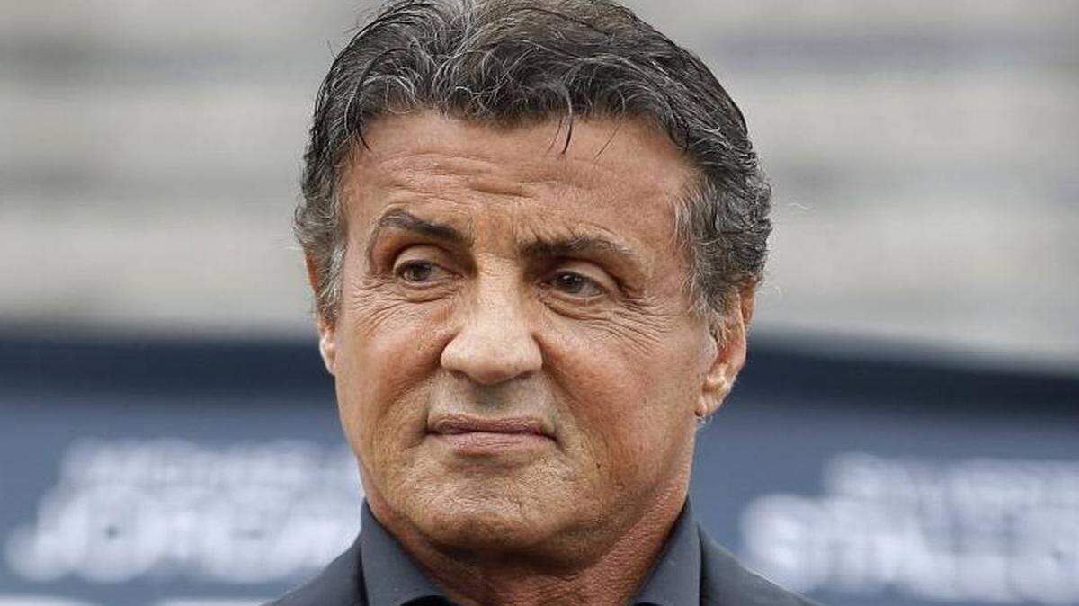 El famoso actor y director Sylvester Stallone. 