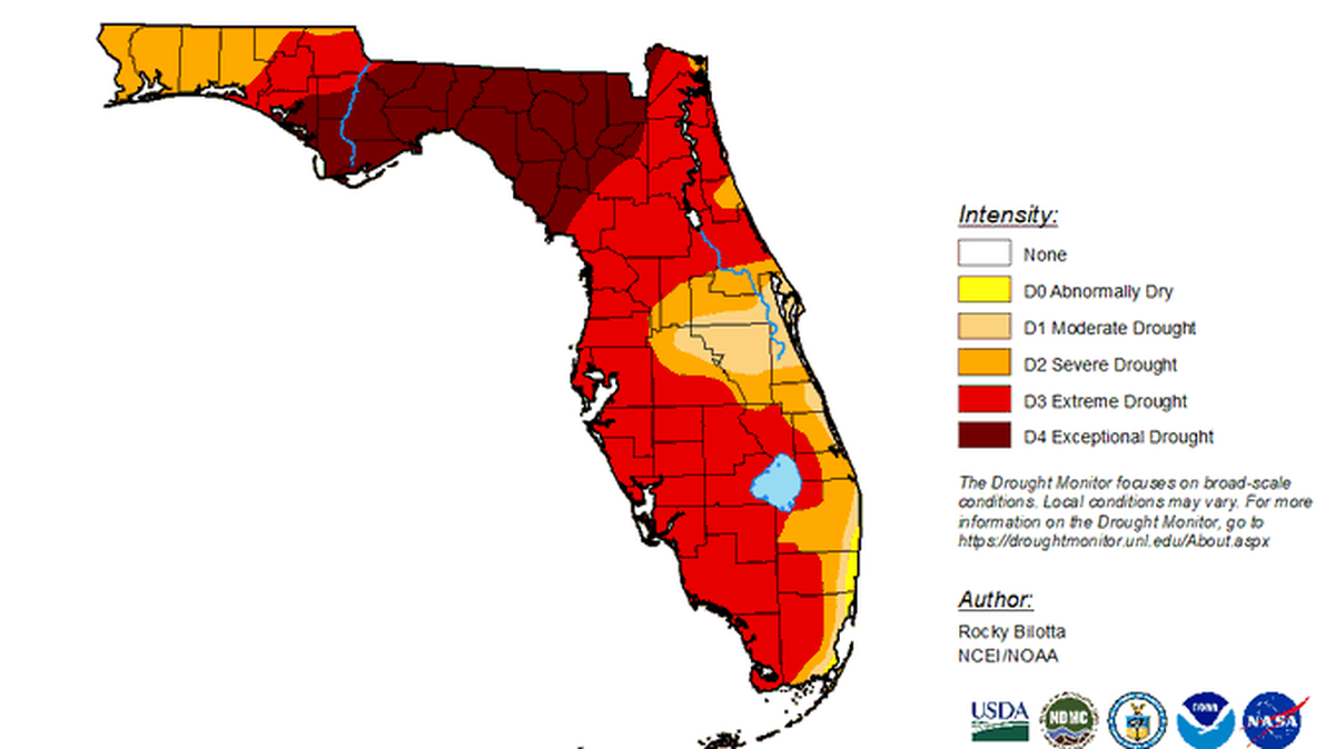 Se prevé un comienzo de junio lluvioso para Florida, lo cual podría brindar un alivio muy necesario ante la sequía.