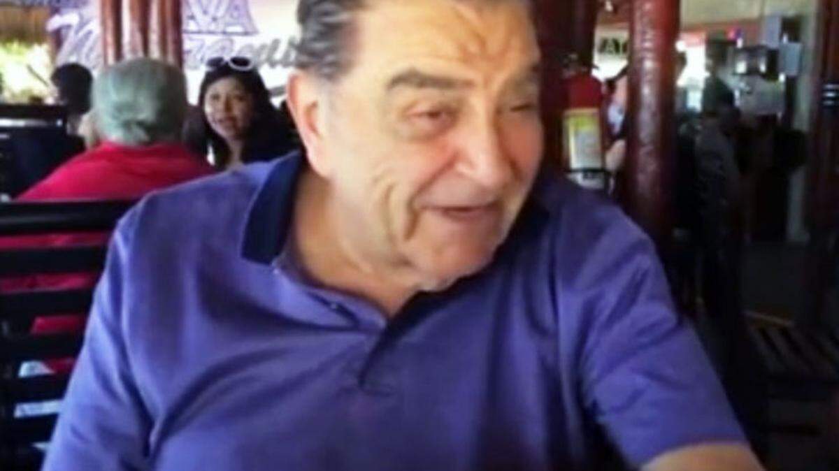 Don Francisco en una imagen tomada de video.