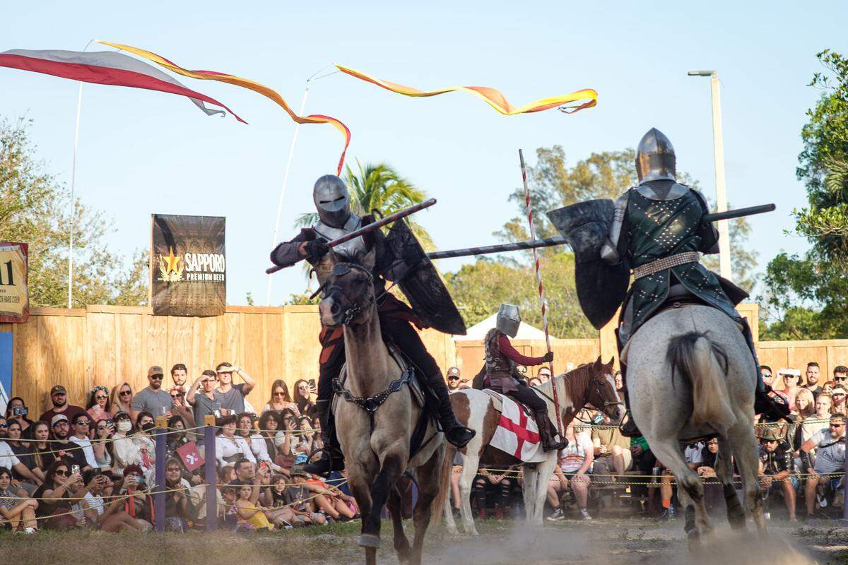 El Festival Festival Renacentista de Florida está dirigido a todas las edades.