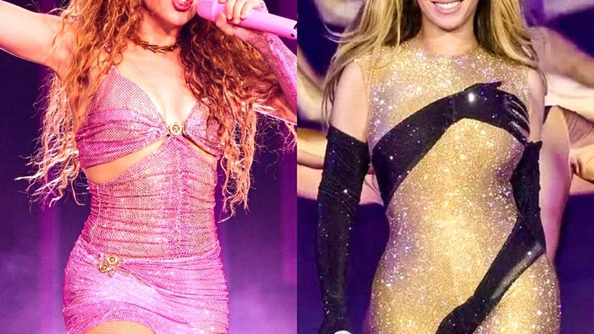 
Shakira y Beyonce
