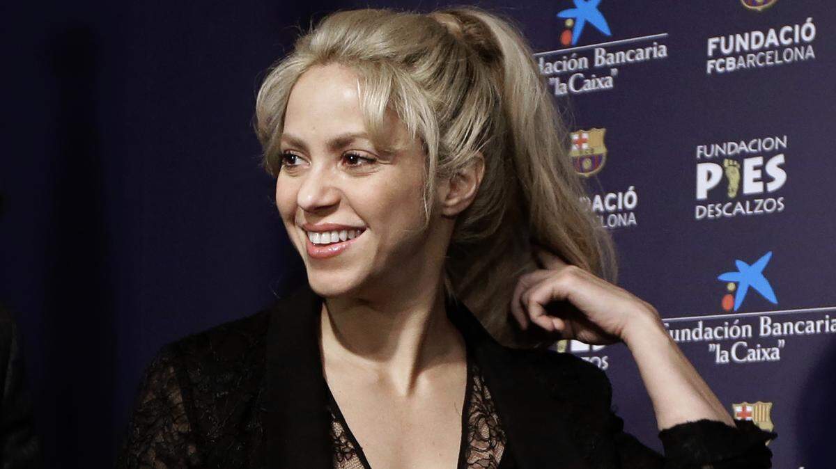 La cantante colombiana Shakira en una foto del 28 de marzo de 2017. 