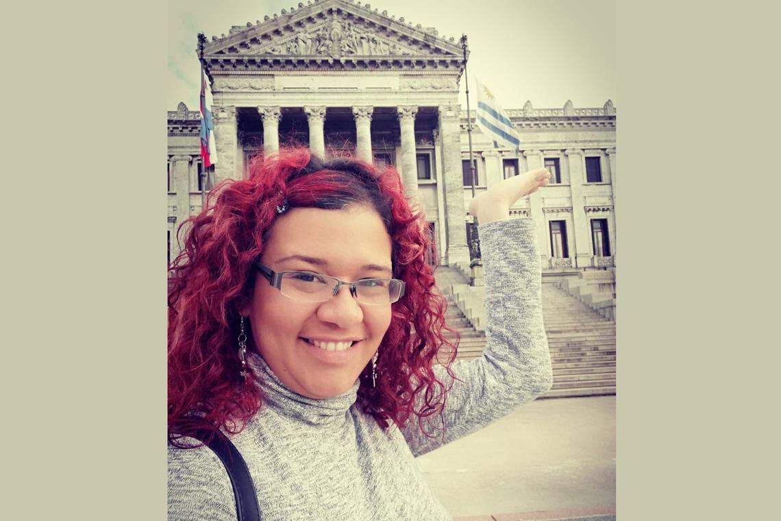 Beatriz Vasquez salió de Venezuela en 2017 y después de un largo recorrido por Latinoamérica se asentó en Uruguay.