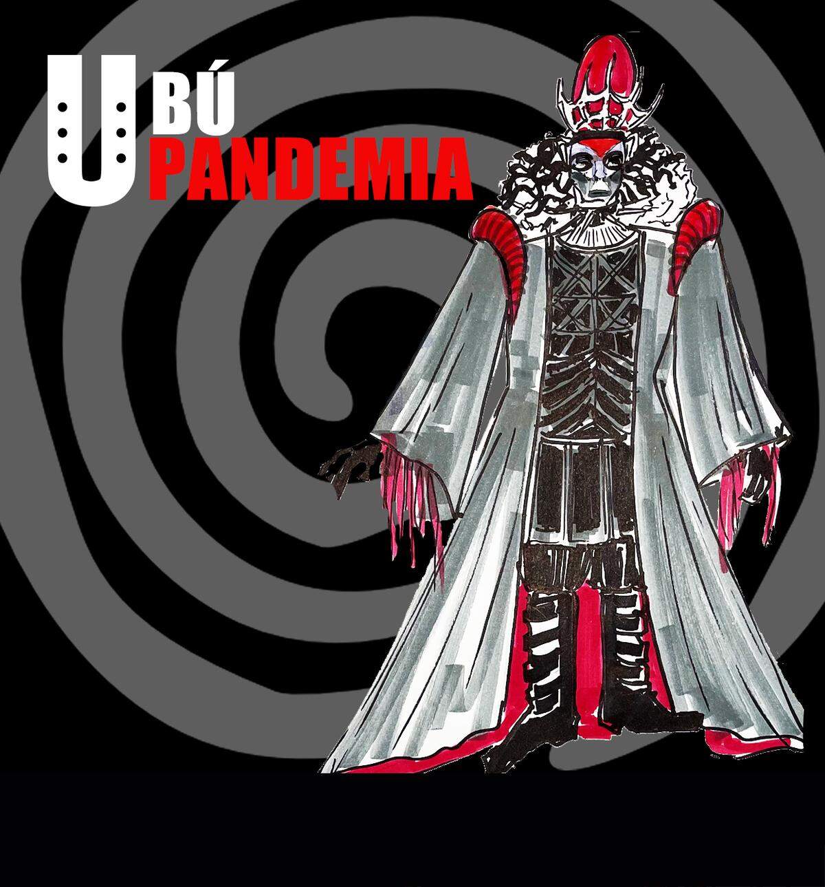 Cartel de la obra ‘Ubú pandemia’, de Teatro Avante.