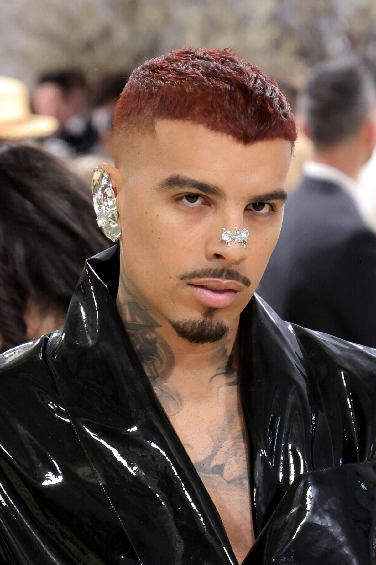 NEW YORK, NEW YORK - MAY 04: Rauw Alejandro attends the 2026 Met Gala celebrating "Costume Art" at the Metropolitan Museum of Art on May 04, 2026 in New York City. (Photo by Julian Hamilton/Getty Images)