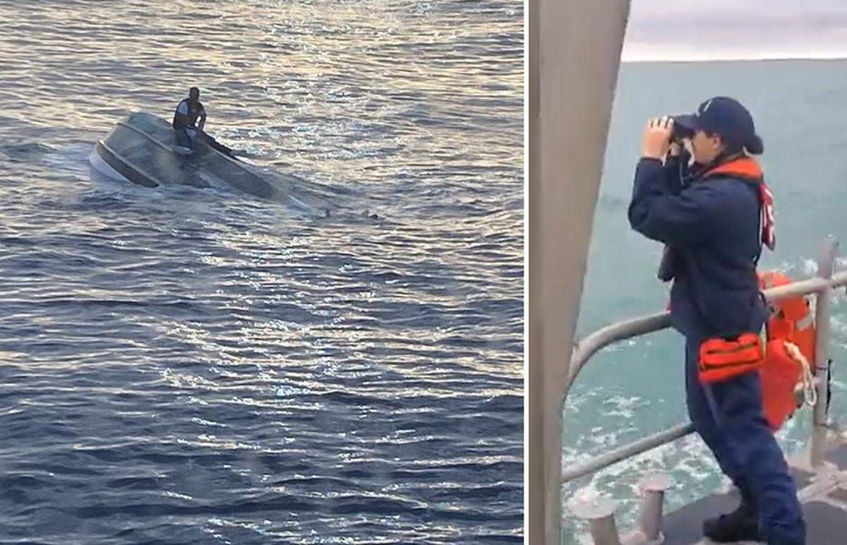 La Guardia Costera de Estados Unidos encontró un cuerpo y está buscando a 38 personas después de que una embarcación naufragó frente a la costa este de la Florida durante el fin de semana. GUARDACOSTAS DE EEUU