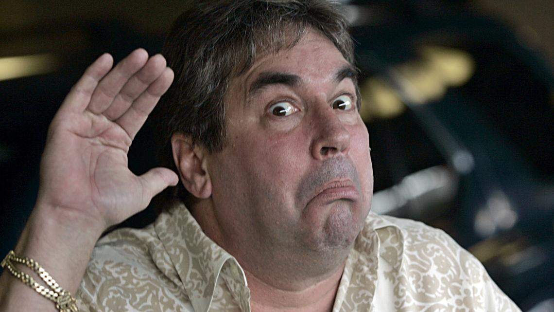 El comediante Eddy Calderón en 1996.