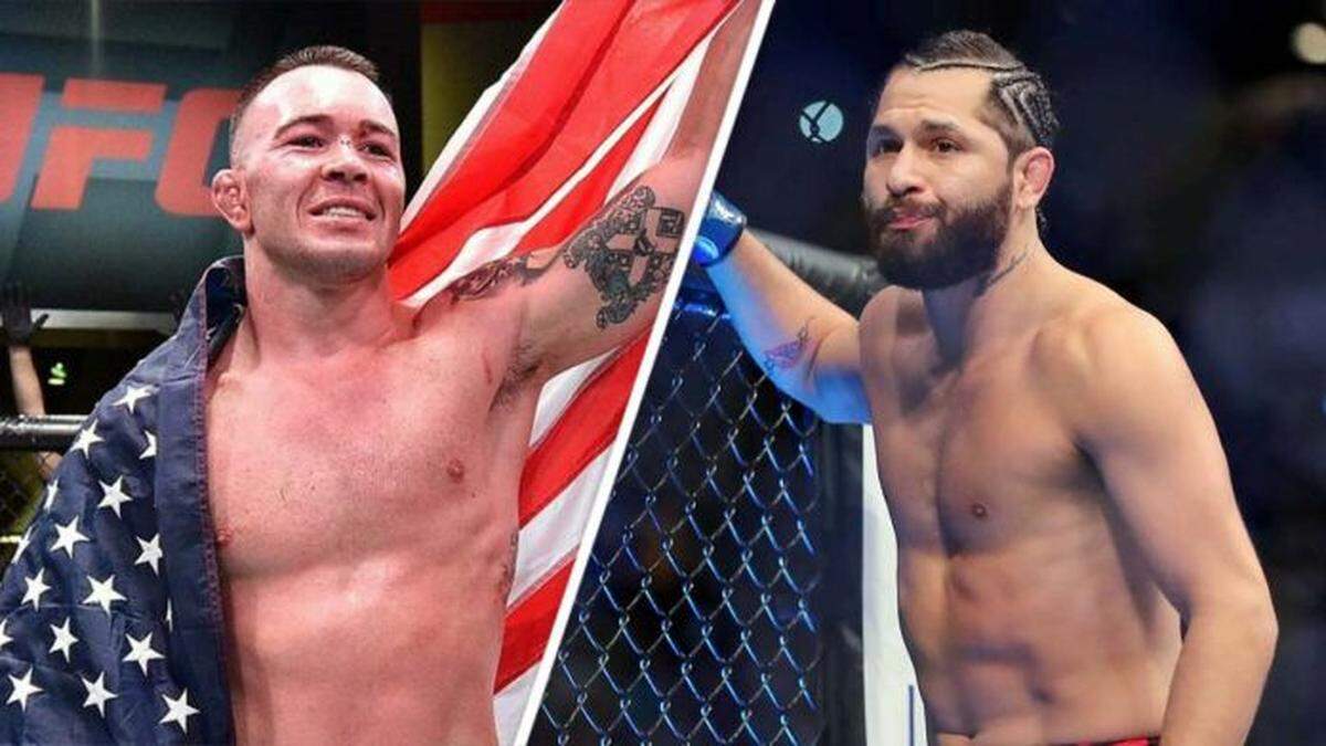 Muy poca gente fuera de Miami le da un chance de triunfo a Jorge Masvidal (der.). De acuerdo con las primeras líneas de apuestas, el Gamebred sería superado de manera clara y sonada por Colby Covington en la UFC 272.