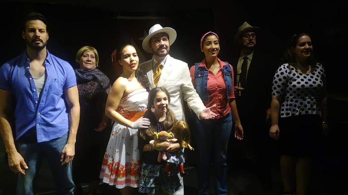 El elenco de “Sueños. An Exile Journey. The Musical” que regresa en versión concierto. 