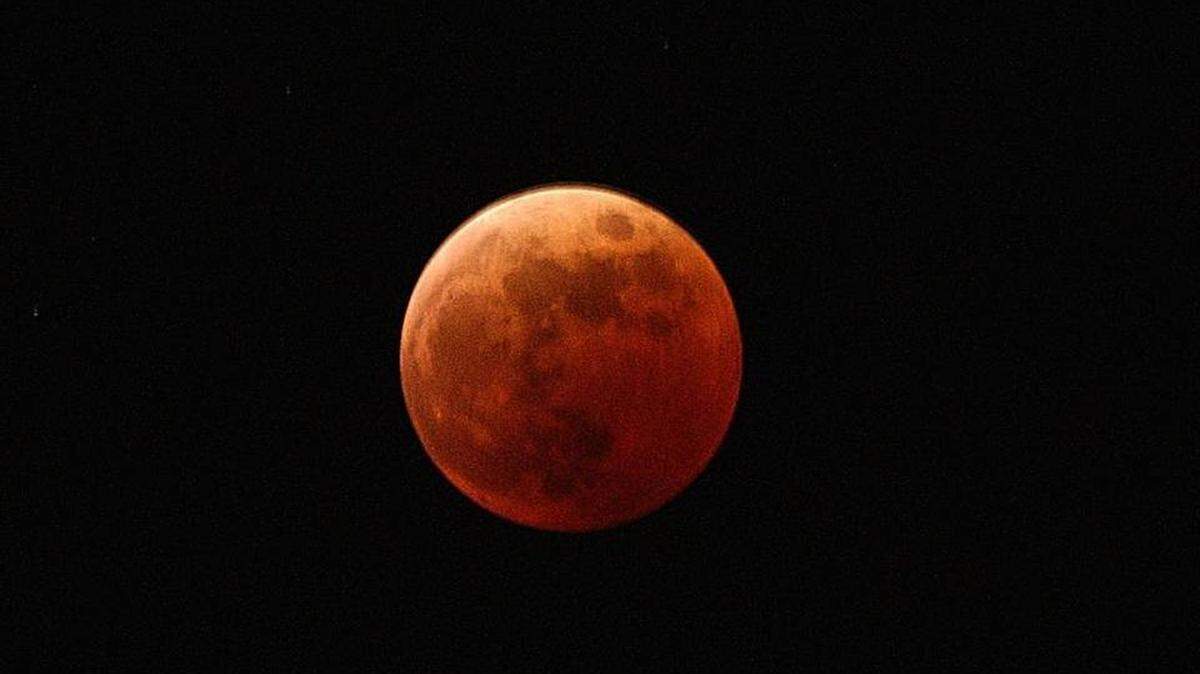 Eclipse lunar en Miami.