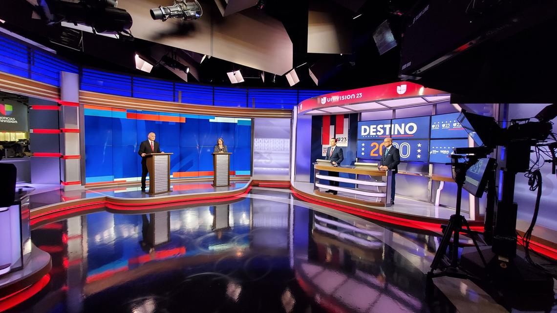 Candidatos a la alcaldía de Miami-Dade debaten en Univision sobre la policía e inmigración