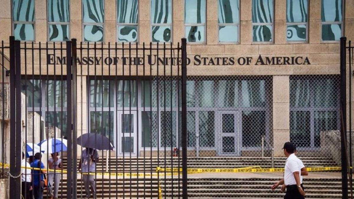 Foto de archivo de la embajada de Estados Unidos en La Habana, Cuba. 