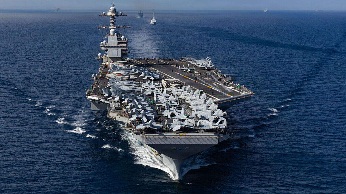  Estados Unidos envió un segundo portaaviones a Oriente Medio, el USS Gerald R. Ford, como parte de su estrategia para aumentar la presión sobre Irán y forzar avances en las negociaciones.