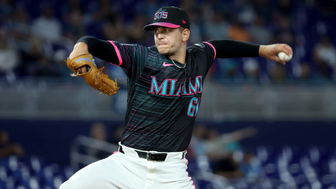 Golpe duro para Miami: prospecto irá al quirófano y los Marlins pierden otra pieza clave de su rotación