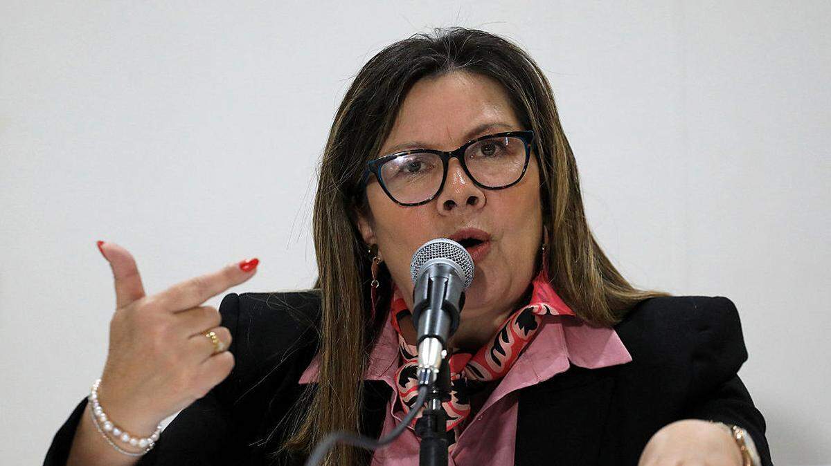 Foto de archivo. La fiscal general de Colombia, Luz Adriana Camargo, afirmó este martes que ese organismo investiga si el caso de la empresaria Zulma Guzmán, acusada del asesinato de dos niñas en un caso de envenenamiento con talio en unas frambuesas con chocolate, está vinculado a otros episodios similares.      