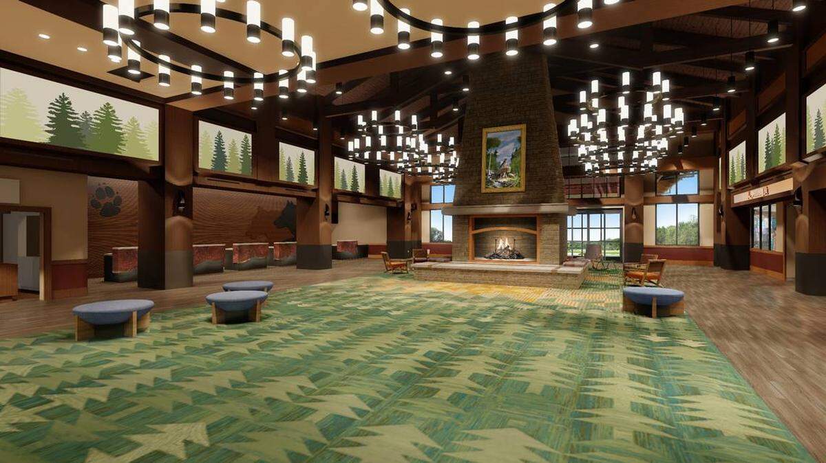 El Great Wolf Lodge en Naples, en la costa del Golfo, abrirá sus puertas este 18 de septiembre.