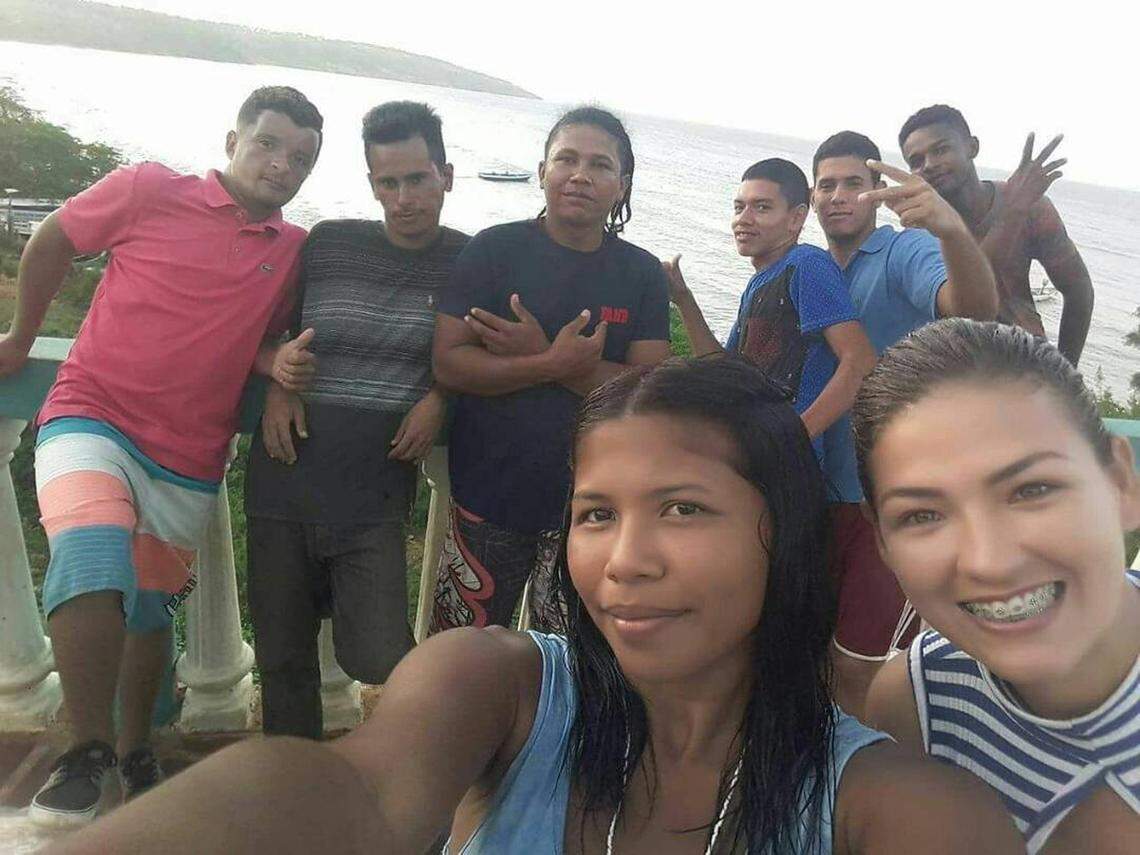 Estos serían algunos de los jóvenes venezolanos que emigraban en una embarcación que naufragó en aguas cercanas a Curazao en enero del 2018.