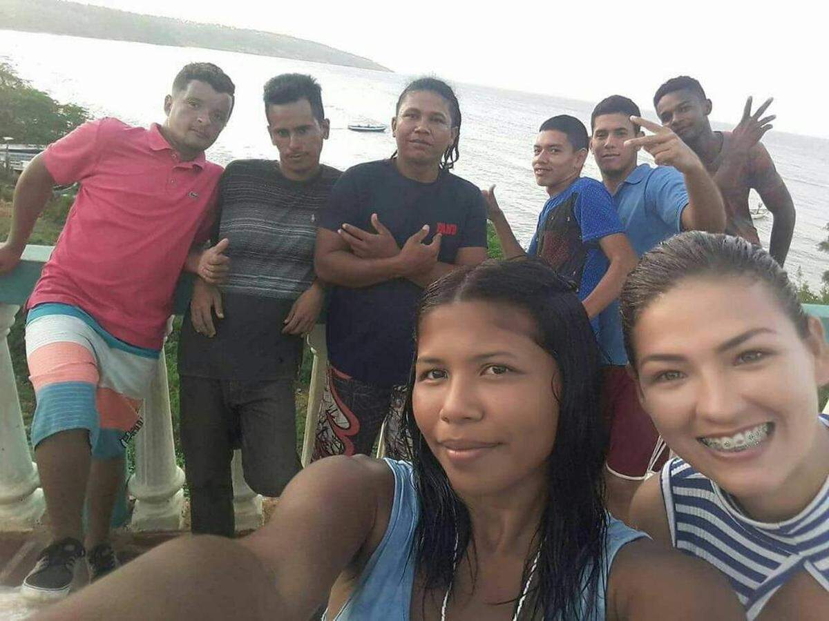 Estos serían algunos de los jóvenes venezolanos que emigraban en una embarcación que naufragó en aguas cercanas a Curazao en enero del 2018.