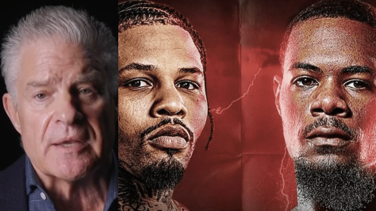 Jim Lampley (izq.) supo que estaba delante de un talento excepcional cuando vio por primera vez a Gervonta “Tank’’ Davis, quien este sábado sube al ring contra el campeón mundial de las 130 libras Lamont Roach (der.)