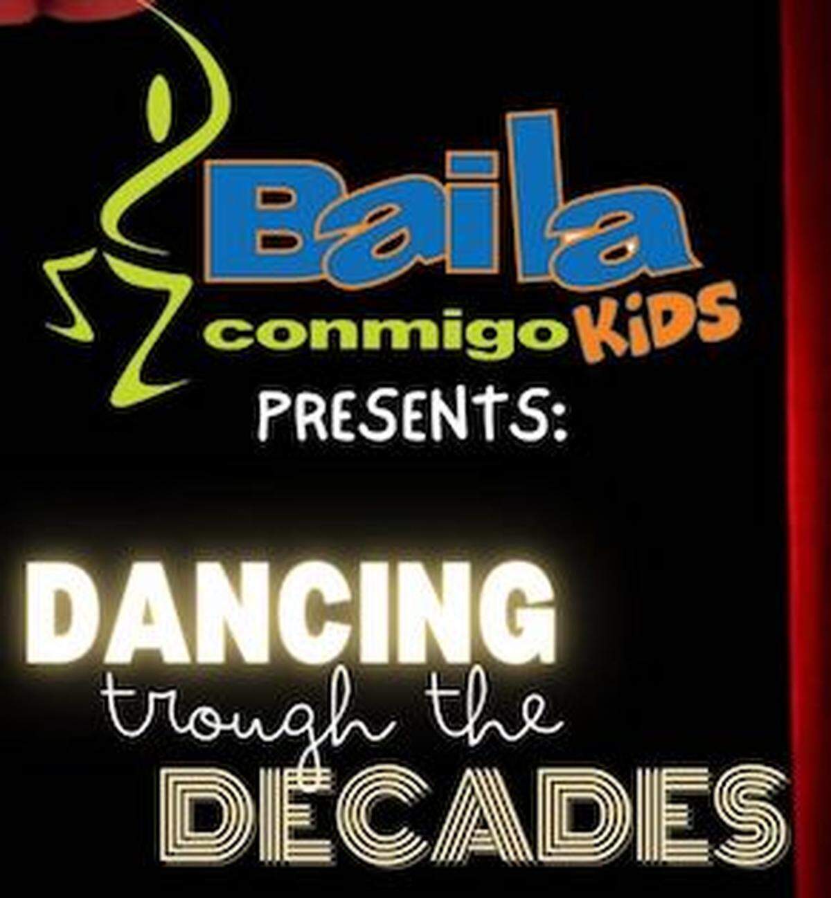 ‘Baila conmigo Kids’ en el Teatro Trail.