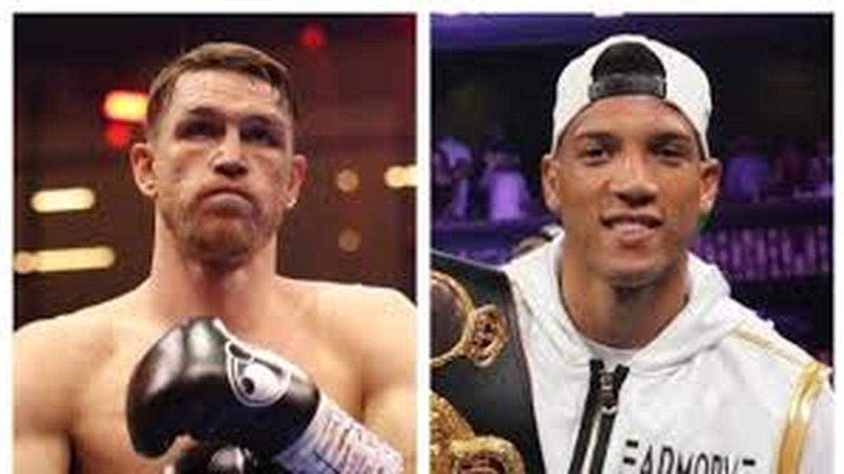 Callum Smith y el cubano David Morrell (der.) llegaron a un acuerdo para disputar el título mundial interino de las 175 libras., lo que fue informado por la Organización Mundial de Boxeo. 