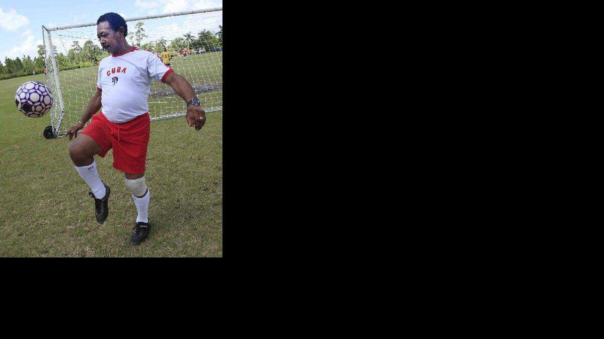 El veterano futbolista cubano Rafael Rodríguez Argüelles.