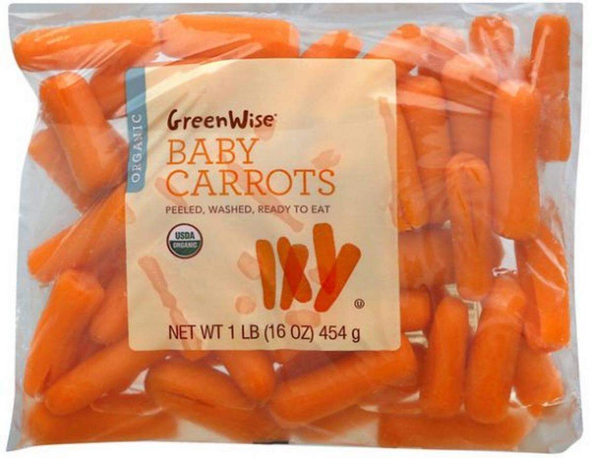 Zanahorias pequeñas Greenwise de Publix. Grimmway Farms.