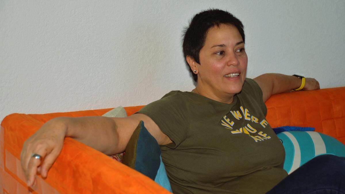 La poeta cubana Lleny Díaz Valdivia.