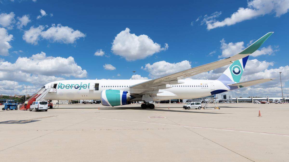 Iberojet, compañía aérea española con sede en Palma de Mallorca.