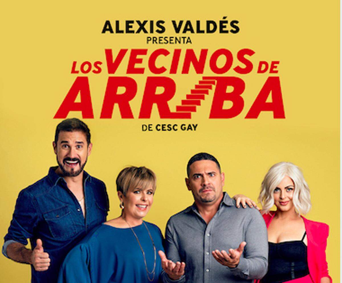 ‘Los vecinos de arriba’ en el Teatro Trail. Dirigida por Alexis Valdés.