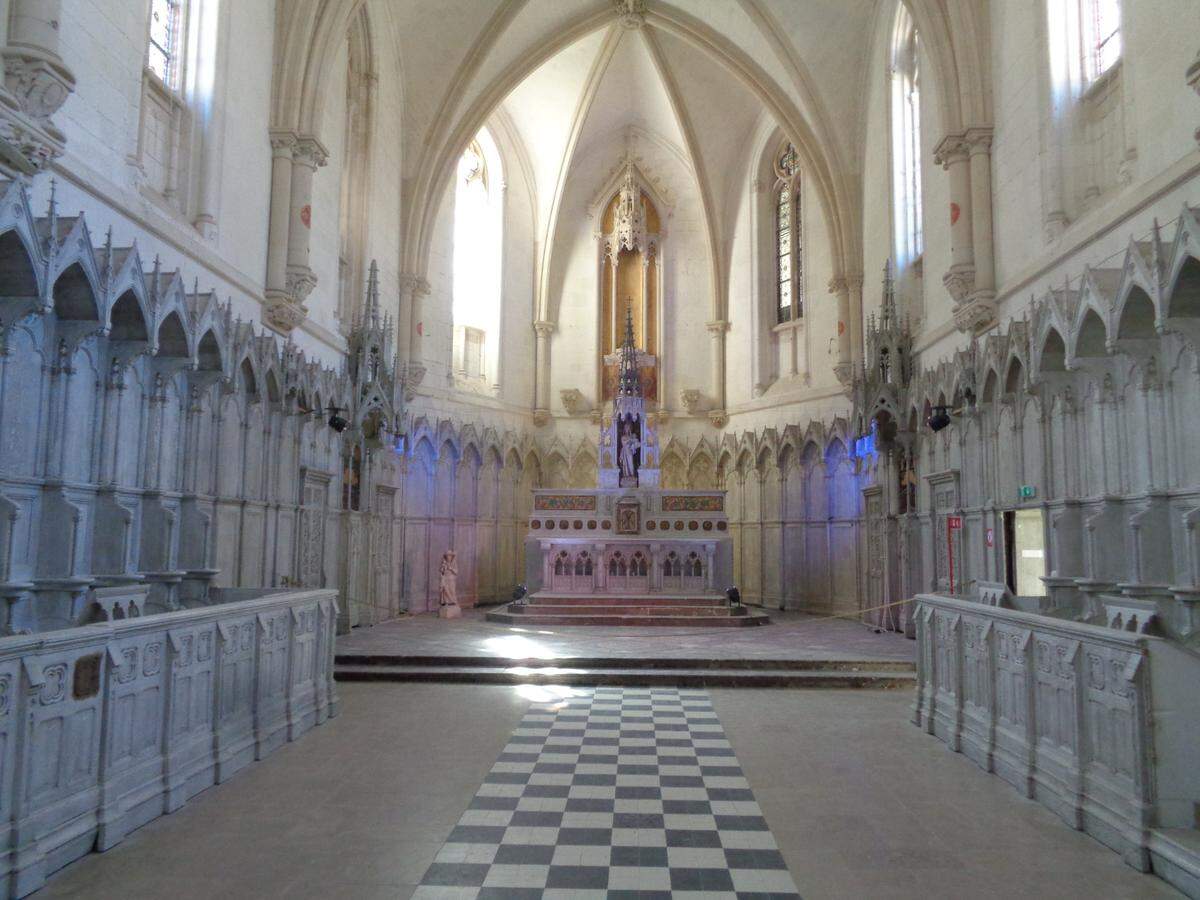 La iglesia de la Cartuja de Neuville.