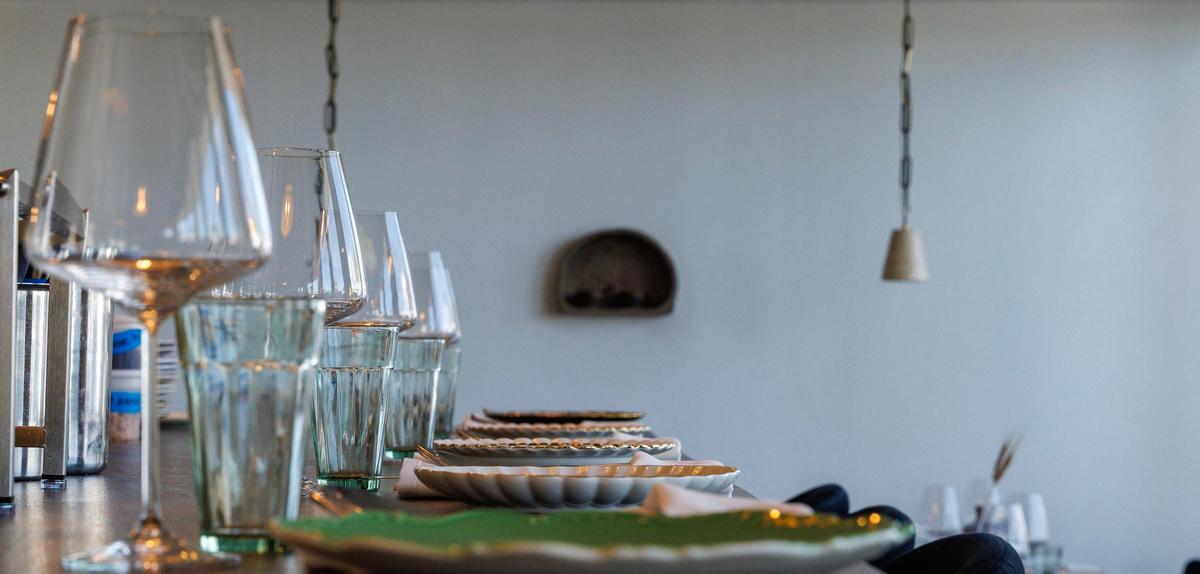 El mostrador del restaurante Mutra en North Miami.
