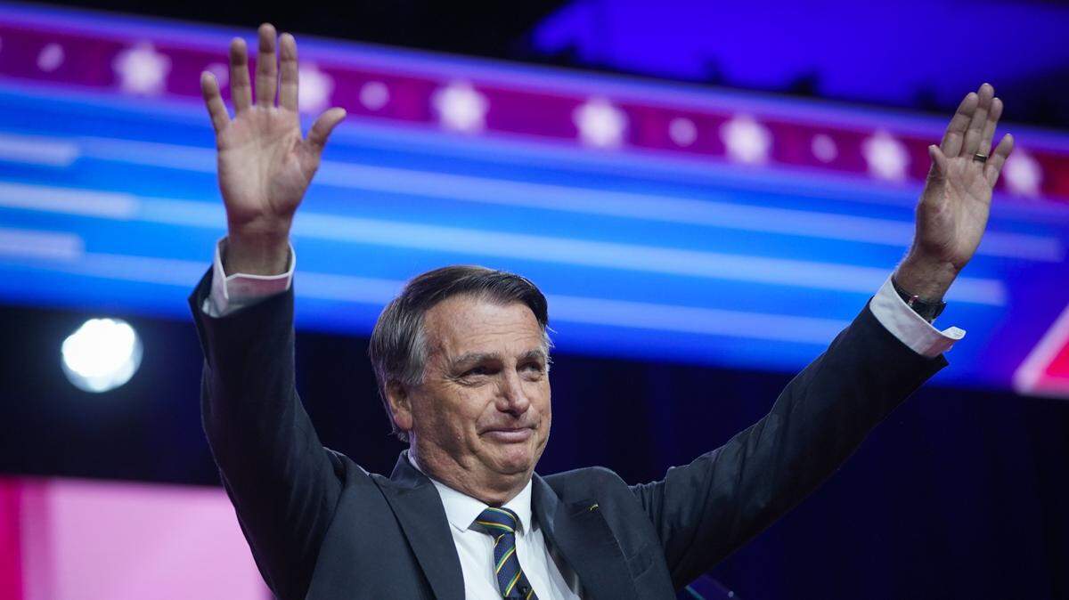 El expresidente de Brasil, Jair Bolsonaro, asiste al evento Conservative Political Action Conference (CPAC), una conferencia de grupos conservadores en Estados Unidos, el 4 de marzo de 2023 en National Harbor, Maryland.