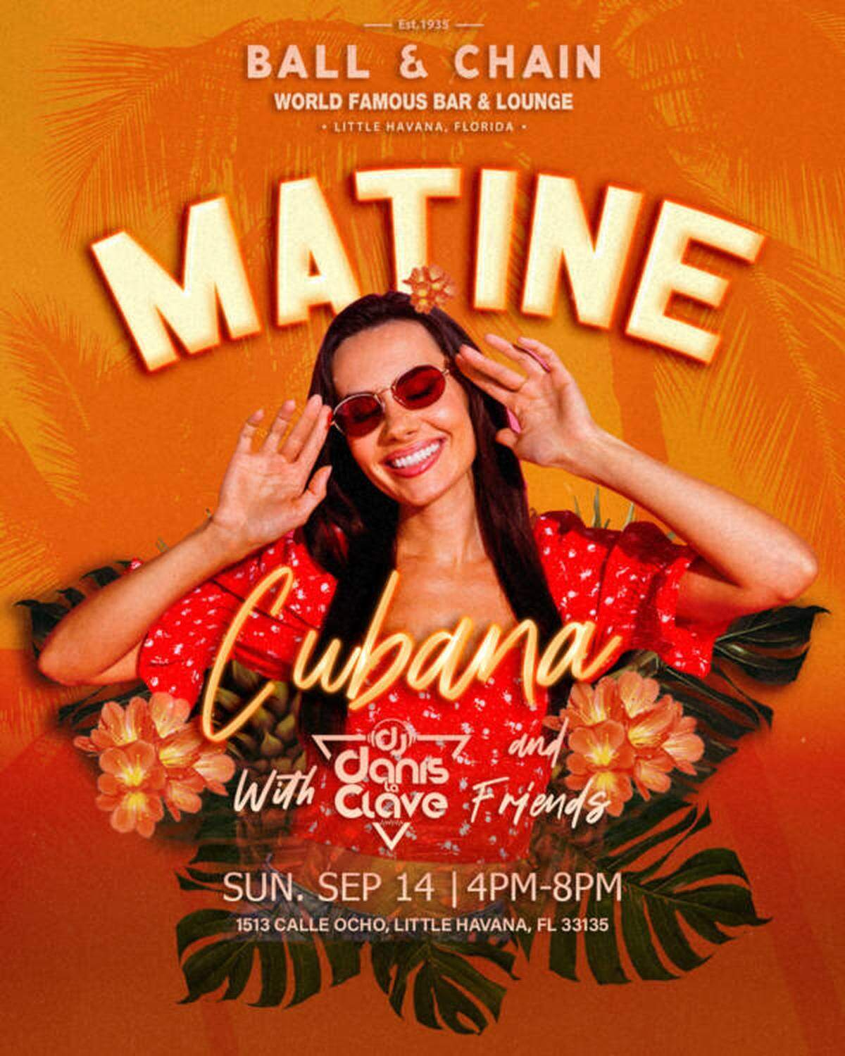 Matiné cubana en Ball & Chain.