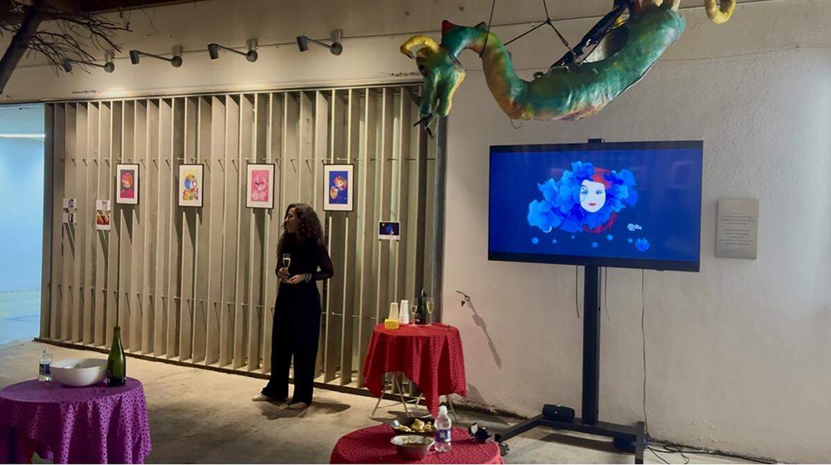 Con esta obra Bakkali expone el poder del binomio arte y nuevas tecnologías para trasladar, a través de la creatividad de los artistas, los mejores contenidos sobre salud.