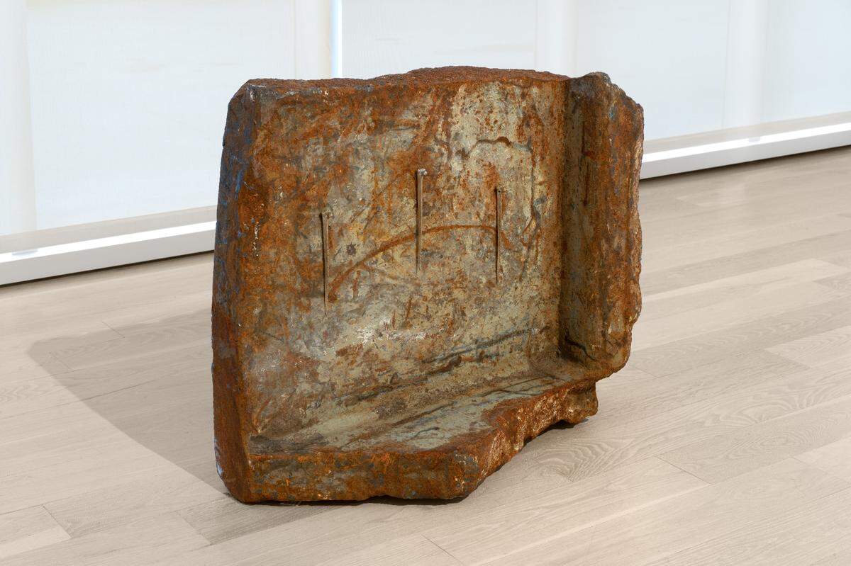Una de las piezas de la instalación “Harold Mendez: And, perhaps, here, between” en el Instituto de Arte Contemporáneo, ICA, en Miami.