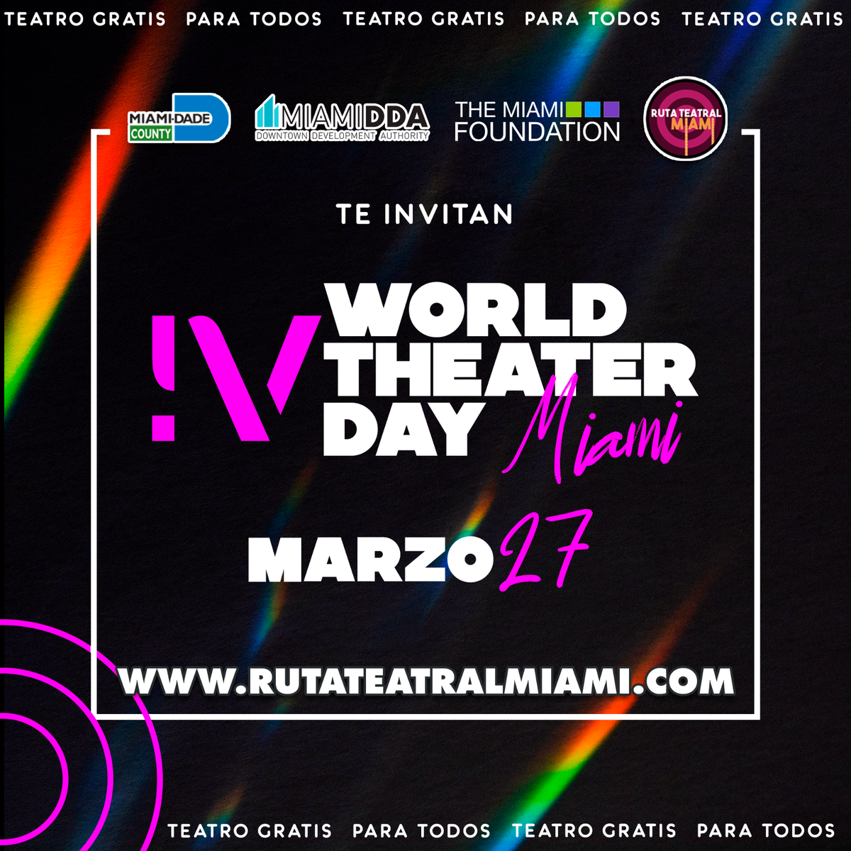Ruta Teatral Miami.