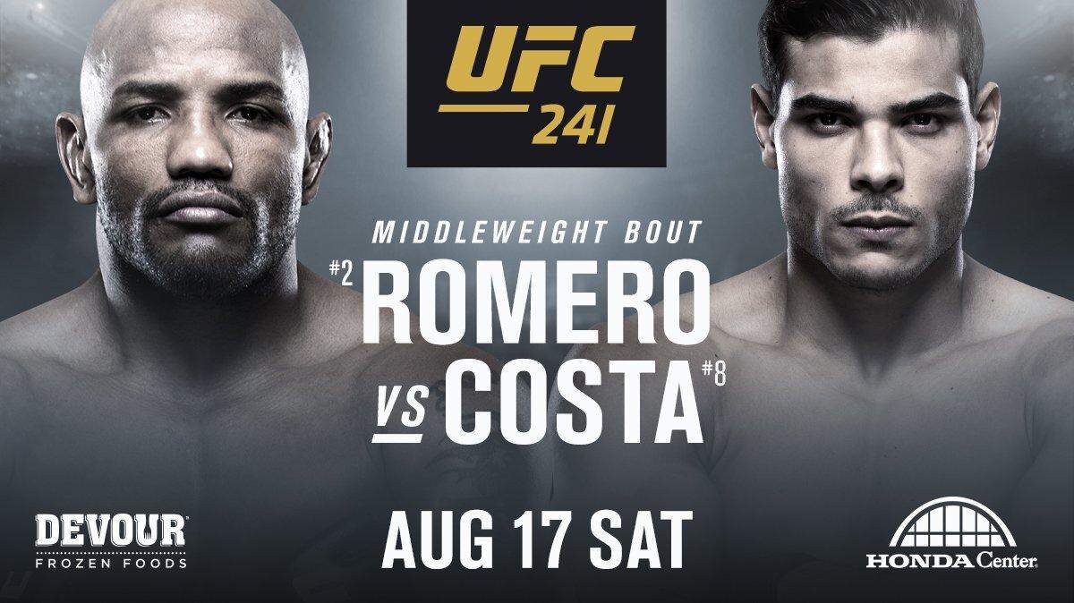 Paulo Costa ha pronosticado un nocaut para Yoel Romero. Y no solo eso, lo ha situado en el mismo primer round, como preludio del final de la leyenda