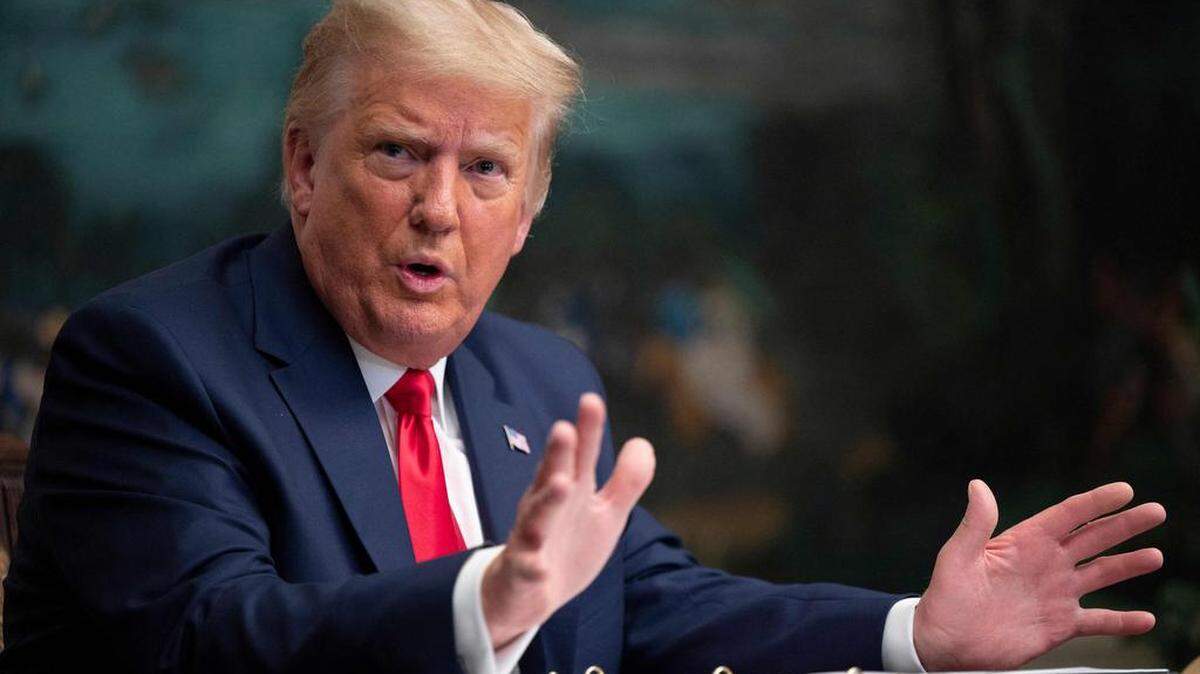El ex presidente Donald Trump, en una foto de archivo.