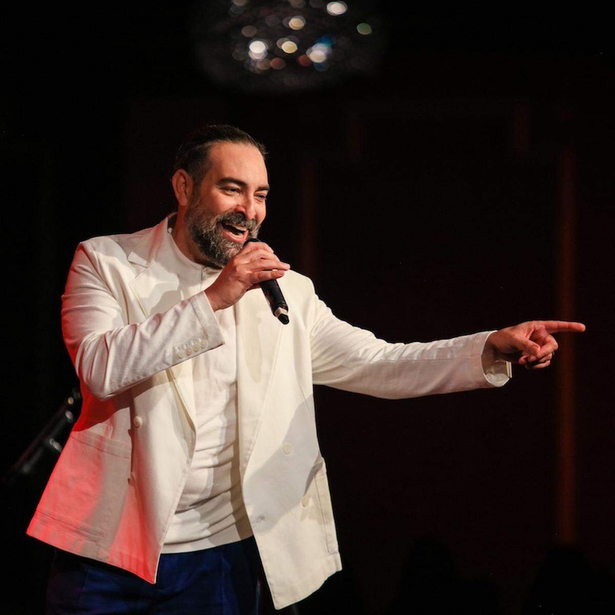 Alain Pérez y La Orquesta en Global Cuba Fest en Miami Beach Bandshell.